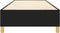vidaXL - Bedframe - zonder - matras - 100x200 - cm - stof - zwart