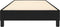 vidaXL - Bedframe - zonder - matras - 100x200 - cm - stof - zwart