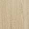 vidaXL - Bedframe - zonder - matras - 100x200cm - spaanplaat - sonoma - eikenkleurig