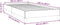 vidaXL - Bedframe - zonder - matras - 100x220 - cm - fluweel - roze