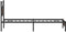 vidaXL - Bedframe - zonder - matras - 107x203 - cm - spaanplaat - bruin - eikenkleurig