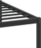 vidaXL - Bedframe - zonder - matras - 107x203 - cm - spaanplaat - bruin - eikenkleurig