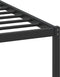 vidaXL - Bedframe - zonder - matras - 107x203cm - spaanplaat - sonoma - eikenkleurig