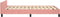 vidaXL - Bedframe - zonder - matras - 120x190 - cm - fluweel - roze