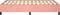vidaXL - Bedframe - zonder - matras - 120x190 - cm - fluweel - roze