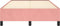 vidaXL - Bedframe - zonder - matras - 120x190 - cm - fluweel - roze