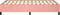 vidaXL - Bedframe - zonder - matras - 120x190 - cm - fluweel - roze