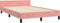vidaXL - Bedframe - zonder - matras - 120x190 - cm - fluweel - roze