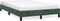 vidaXL - Bedframe - zonder - matras - 120x190 - cm - fluweel - donkergroen