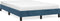 vidaXL - Bedframe - zonder - matras - 120x190 - cm - fluweel - donkerblauw