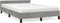 vidaXL - Bedframe - zonder - matras - 120x190 - cm - fluweel - lichtgrijs