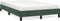 vidaXL - Bedframe - zonder - matras - 120x190 - cm - fluweel - donkergroen