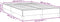 vidaXL - Bedframe - zonder - matras - 120x190 - cm - fluweel - lichtgrijs