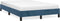 vidaXL - Bedframe - zonder - matras - 120x190 - cm - fluweel - donkerblauw