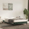 vidaXL - Bedframe - zonder - matras - 120x190 - cm - fluweel - donkergroen