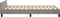 vidaXL - Bedframe - zonder - matras - 120x190 - cm - fluweel - lichtgrijs