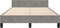vidaXL - Bedframe - zonder - matras - 120x190 - cm - fluweel - lichtgrijs