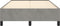 vidaXL - Bedframe - zonder - matras - 120x190 - cm - fluweel - lichtgrijs