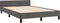 vidaXL - Bedframe - zonder - matras - 120x190 - cm - fluweel - donkergrijs