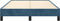 vidaXL - Bedframe - zonder - matras - 120x190 - cm - fluweel - donkerblauw
