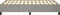 vidaXL - Bedframe - zonder - matras - 120x190 - cm - fluweel - lichtgrijs