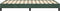 vidaXL - Bedframe - zonder - matras - 120x190 - cm - fluweel - donkergroen