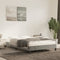 vidaXL - Bedframe - zonder - matras - 120x190 - cm - fluweel - lichtgrijs