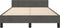 vidaXL - Bedframe - zonder - matras - 120x190 - cm - fluweel - donkergrijs