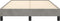 vidaXL - Bedframe - zonder - matras - 120x190 - cm - fluweel - lichtgrijs