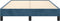 vidaXL - Bedframe - zonder - matras - 120x190 - cm - fluweel - donkerblauw