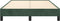 vidaXL - Bedframe - zonder - matras - 120x190 - cm - fluweel - donkergroen
