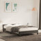 vidaXL - Bedframe - zonder - matras - 120x190 - cm - fluweel - donkergrijs