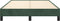 vidaXL - Bedframe - zonder - matras - 120x190 - cm - fluweel - donkergroen