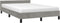 vidaXL - Bedframe - zonder - matras - 120x190 - cm - fluweel - lichtgrijs