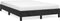 vidaXL - Bedframe - zonder - matras - 120x190 - cm - fluweel - zwart