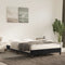 vidaXL - Bedframe - zonder - matras - 120x190 - cm - fluweel - zwart