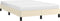 vidaXL - Bedframe - zonder - matras - 120x190 - cm - kunstleer - crème