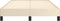 vidaXL - Bedframe - zonder - matras - 120x190 - cm - kunstleer - crème