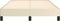 vidaXL - Bedframe - zonder - matras - 120x190 - cm - kunstleer - crème