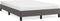 vidaXL - Bedframe - zonder - matras - 120x190 - cm - kunstleer - grijs