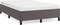 vidaXL - Bedframe - zonder - matras - 120x190 - cm - kunstleer - grijs