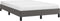 vidaXL - Bedframe - zonder - matras - 120x190 - cm - kunstleer - grijs