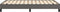 vidaXL - Bedframe - zonder - matras - 120x190 - cm - kunstleer - grijs