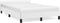 vidaXL - Bedframe - zonder - matras - 120x190 - cm - kunstleer - wit