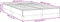 vidaXL - Bedframe - zonder - matras - 120x190 - cm - kunstleer - wit