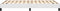 vidaXL - Bedframe - zonder - matras - 120x190 - cm - kunstleer - wit