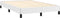 vidaXL - Bedframe - zonder - matras - 120x190 - cm - kunstleer - wit