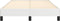vidaXL - Bedframe - zonder - matras - 120x190 - cm - kunstleer - wit