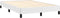 vidaXL - Bedframe - zonder - matras - 120x190 - cm - kunstleer - wit