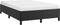 vidaXL - Bedframe - zonder - matras - 120x190 - cm - kunstleer - zwart